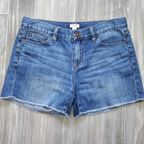 J. Crew Pants - J. Crew High Rise Cut-off Denim Shorts | Size 26